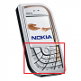 Teclado Nokia 7610 Blanco/Oro