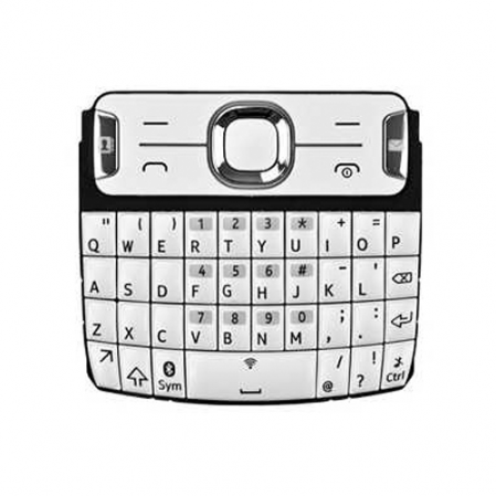 Teclado Nokia Asha 302 Blanco