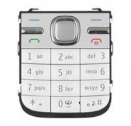 Teclado Nokia c5 gris - blanco