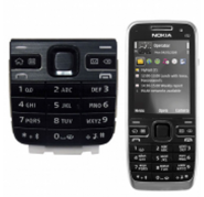Teclado Nokia E5-00 Qwertz Negro Carbon
