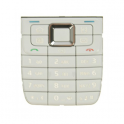 Teclado Nokia e51 gris plata