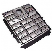 Teclado Nokia E60 plata