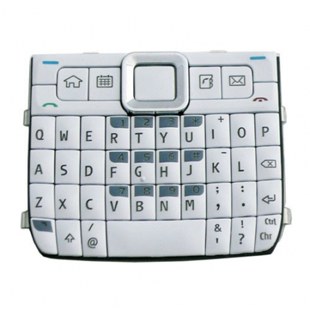 Teclado Nokia e71 blanco