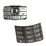 Teclado Nokia N80 Plata