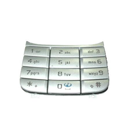 Teclado numerico nokia 6111 plata