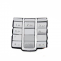 Teclado Parte Inferior Nokia 6280 Plata