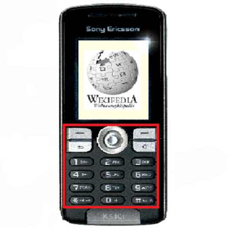 Teclado sonyericsson k510i negro