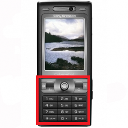 Teclado Sonyericsson K800