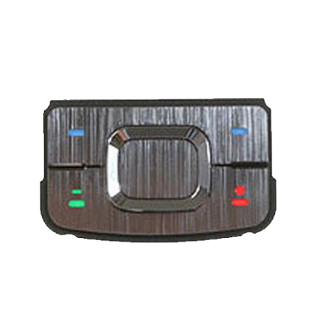 Teclado superior nokia 6500 slide cromado