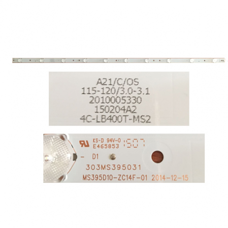 Tira 10  Led TCL F40B3803  4C-LB400T-MS2 SWAP