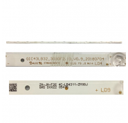 Tira 11 Led Thomson 43UD6406 4C-LB4311-ZM08J SWAP