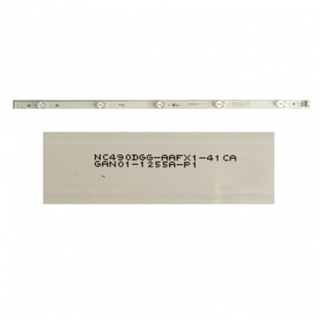 Tira 5 Led LG 45UJ634V 1255A RIGHT