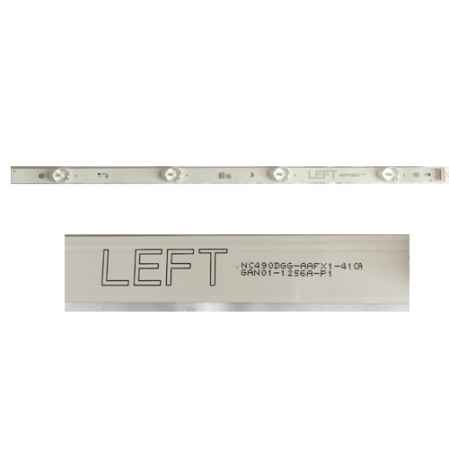Tira 4 Led LG 49UJ634V GAN01-1256A-P1 LEFT