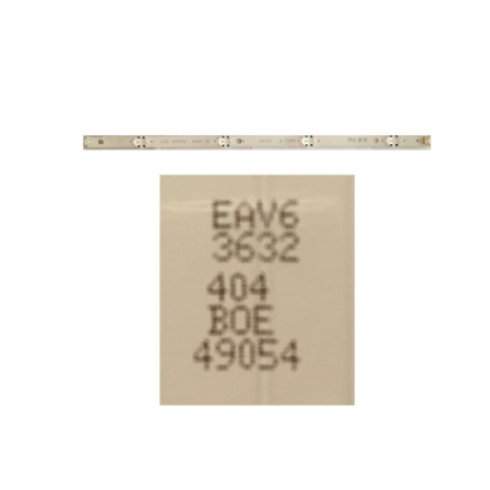 Tira 4 Led LG 49UJ670V EAY63632 A