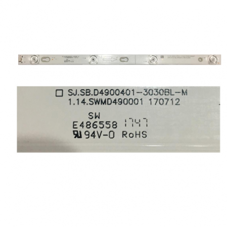 Tira 4 Led Thomson 49UC6406 SJ.SB.D4900401-3030BL-M SWAP