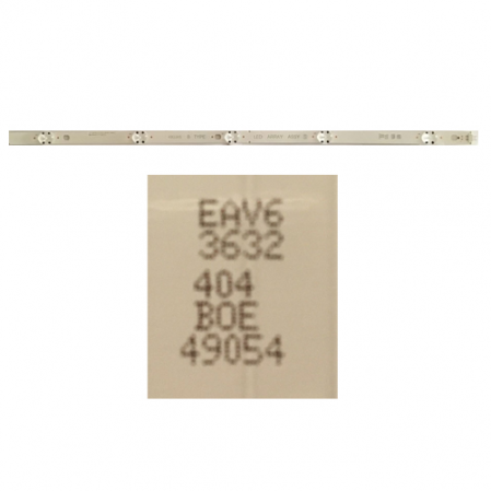 Tira 5 Led LG 49UJ670V EAY63632 B