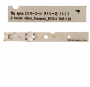 Tira 5 Led Panasonic TX-49DS500ES CEM-3-N SWAP