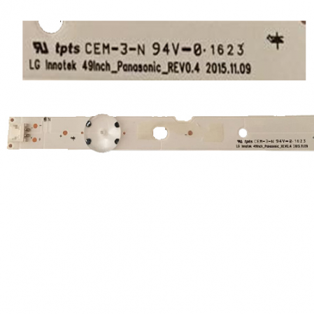 Tira 5 Led Panasonic TX-49DS500ES CEM-3-N SWAP