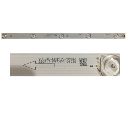 Tira 5 Led THOMSON 49UC6406 LB4905 SWAP