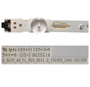 5-LED Strip Samsung E88441 CEM-3-N 065SG18 UE40JU6400K
