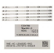 Tira 5Leds Thomson E334789 090416-rH7XFS-00664 48FA3203 SWAP