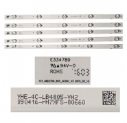 Tira 5Leds Thomson E334789090416-rH7XFS-00660 48FA3203  SWAP