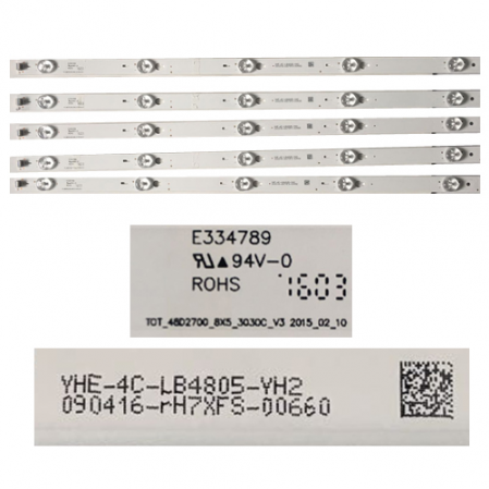 Tira 5Leds Thomson E334789090416-rH7XFS-00660 48FA3203  SWAP