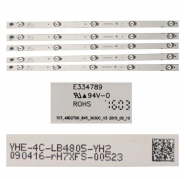 Tira 5Leds ThomsonE334789 090416-rH7XFS-00523 48FA3203 SWAP