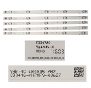 Tira 5Leds ThomsonE334789 090416-rH7XFS-00627 48FA3203 SWAP
