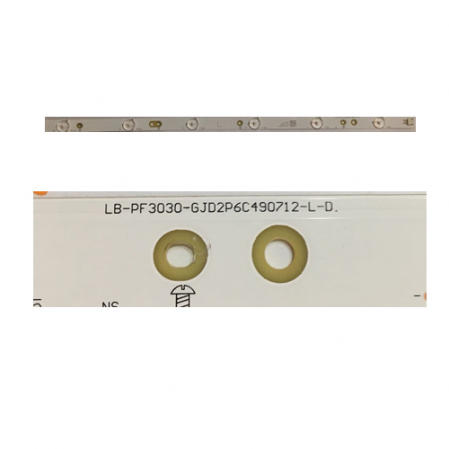 Tira 6 Led PHILIPS 49PUS6501/12 LB-PF3030-GJD2P6C490712-L-D