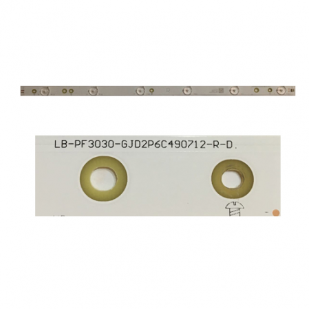 Tira 6 Led PHILIPS 49PUS6501/12 LB-PF3030-GJD2P6C490712-R-D