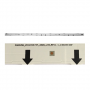 Tira 6 Led SAMSUNG UE75H6400AW CEM-3-N 010S4