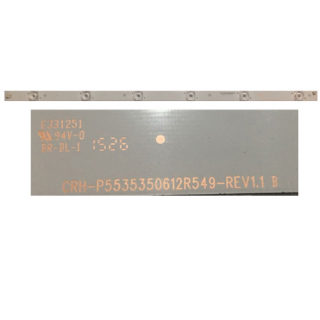Tira 6 Led SHARP LC-55SFE7332E CRH-P5535350612R549-REV1.1 B