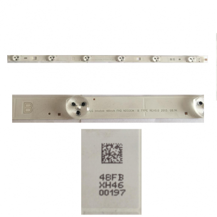 Tira 6 Led Sony 48FB SWAP