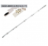 Tira 6 Led Samsung UE48J55705 D4GE-480DCA-R3 L SWAP