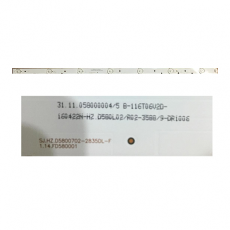 Tira 7 Led Akai AKTV601TS SJ.HZ.D5800702-2835DL-F SWAP