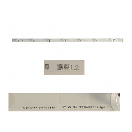 Tira 7 Led PANASONIC TX-55ASM651 L2 SWAP
