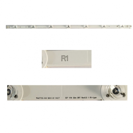 Tira 7 Led PANASONIC TX-55ASM651 R1 SWAP