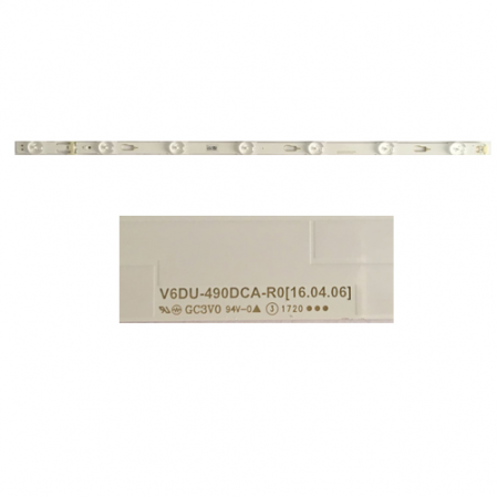 Tira 7 Led Samsung UE50MU6125K V6DU-490DCA