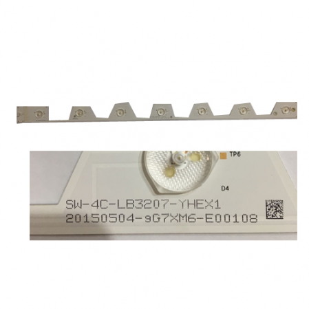 Tira 7 led TCL H32E4433 SW-4C-LB3207