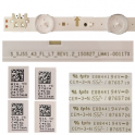 Tira 7 Leds Samsung E88441 UE43J5500AK
