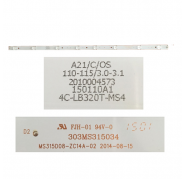 Tira 8 Led TCL H32B3803 4C-LB320T-MS4 SWAP