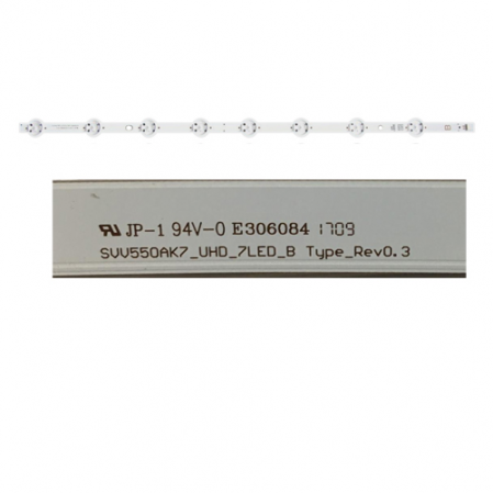 Tira 8 Led Telefunken Aurum 55UHD SVV550AK7_UHD_7LED_B SWAP