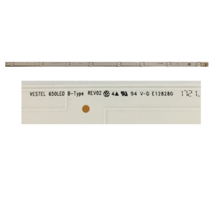 Tira 8 Led TELEFUNKEN Auzum 65UHD  650LED B SWAP