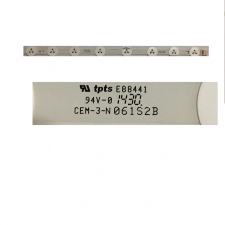 Tira 8 Led TOSHIBA 40L3433DG CEM-3-N 061S2B