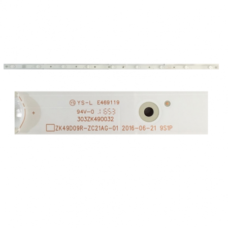 Tira 9 Led HAIER 49UG 2500A ZK49D09R-ZC21AG-01