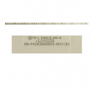 9 Led Strip Sharp LC-43CUF8472ES CRH-P4330300509672-REV1.1BC
