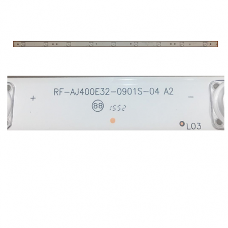 Tira 9 Leds SHARP LC-40CFE6242E RF-AJ400E32-0901S-04 A2 SWAP