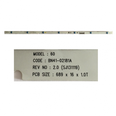 Tira Conexion Led Samsung UE60J6200A BN41-02181A SWAP