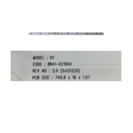 Tira Conexion Led SAMSUNG UE65H6400AW BN41-02190A
